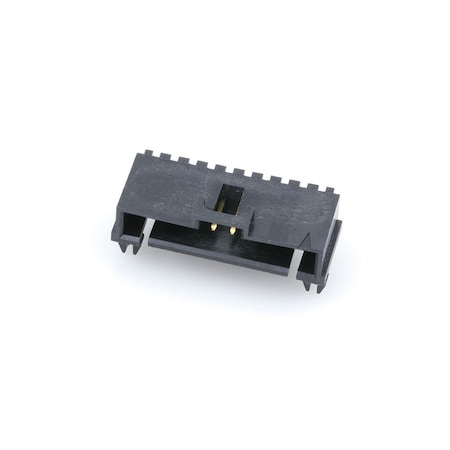 Molex Board Connector, 10 Contact(S), 1 Row(S), Male, Right Angle, 0.1 Inch Pitch, Solder Terminal,  705510044